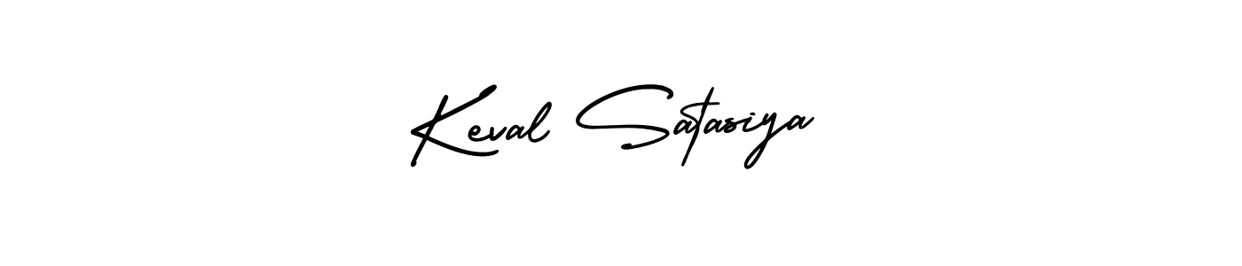 Make a short Keval Satasiya signature style. Manage your documents anywhere anytime using AmerikaSignatureDemo-Regular. Create and add eSignatures, submit forms, share and send files easily. Keval Satasiya signature style 3 images and pictures png