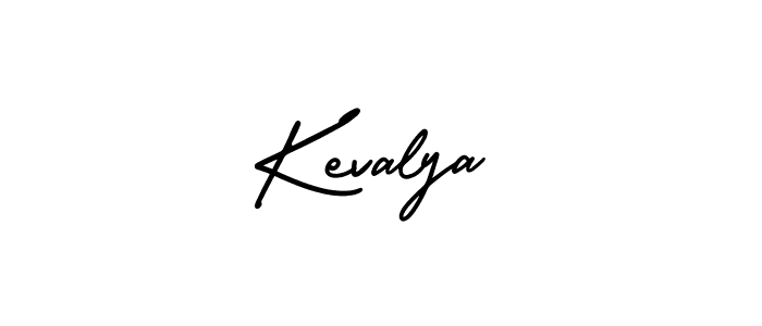 It looks lik you need a new signature style for name Kevalya. Design unique handwritten (AmerikaSignatureDemo-Regular) signature with our free signature maker in just a few clicks. Kevalya signature style 3 images and pictures png