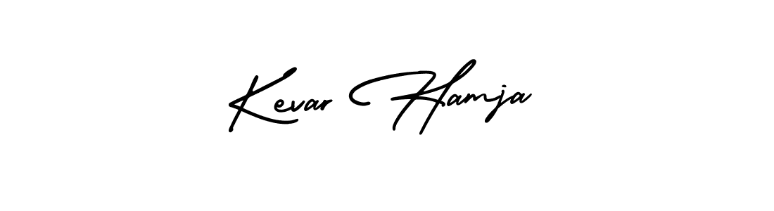 Best and Professional Signature Style for Kevar Hamja. AmerikaSignatureDemo-Regular Best Signature Style Collection. Kevar Hamja signature style 3 images and pictures png