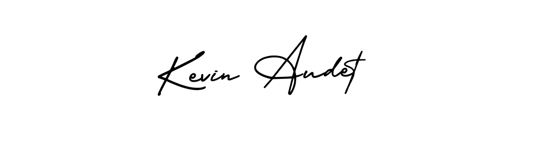 Kevin Audet stylish signature style. Best Handwritten Sign (AmerikaSignatureDemo-Regular) for my name. Handwritten Signature Collection Ideas for my name Kevin Audet. Kevin Audet signature style 3 images and pictures png