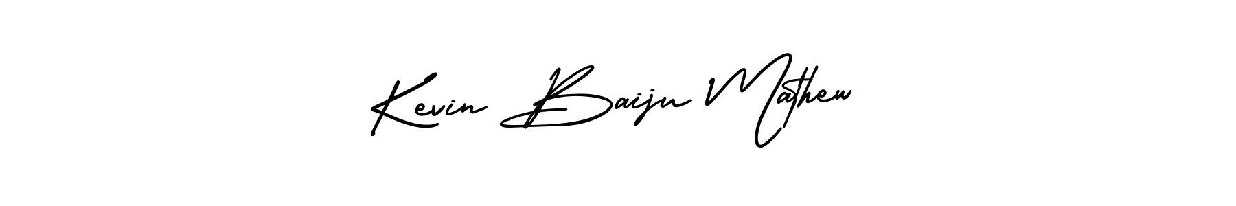 The best way (AmerikaSignatureDemo-Regular) to make a short signature is to pick only two or three words in your name. The name Kevin Baiju Mathew include a total of six letters. For converting this name. Kevin Baiju Mathew signature style 3 images and pictures png