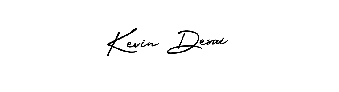 Use a signature maker to create a handwritten signature online. With this signature software, you can design (AmerikaSignatureDemo-Regular) your own signature for name Kevin Desai. Kevin Desai signature style 3 images and pictures png