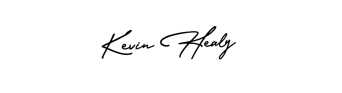 You should practise on your own different ways (AmerikaSignatureDemo-Regular) to write your name (Kevin Healy) in signature. don't let someone else do it for you. Kevin Healy signature style 3 images and pictures png