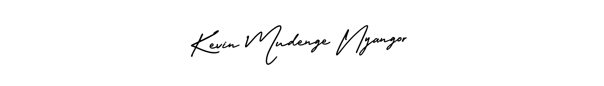 AmerikaSignatureDemo-Regular is a professional signature style that is perfect for those who want to add a touch of class to their signature. It is also a great choice for those who want to make their signature more unique. Get Kevin Mudenge Nyangor name to fancy signature for free. Kevin Mudenge Nyangor signature style 3 images and pictures png