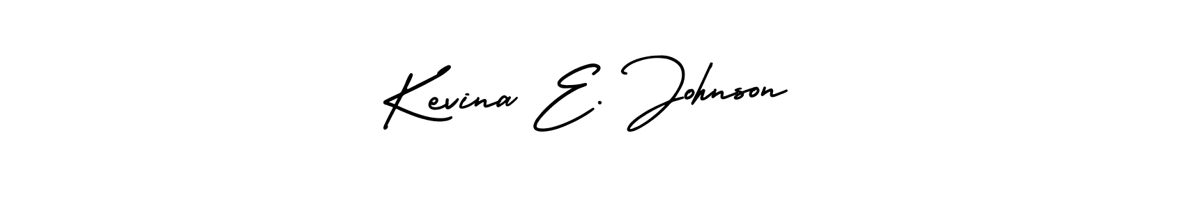 This is the best signature style for the Kevina E. Johnson name. Also you like these signature font (AmerikaSignatureDemo-Regular). Mix name signature. Kevina E. Johnson signature style 3 images and pictures png