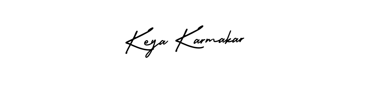 Make a beautiful signature design for name Keya Karmakar. Use this online signature maker to create a handwritten signature for free. Keya Karmakar signature style 3 images and pictures png