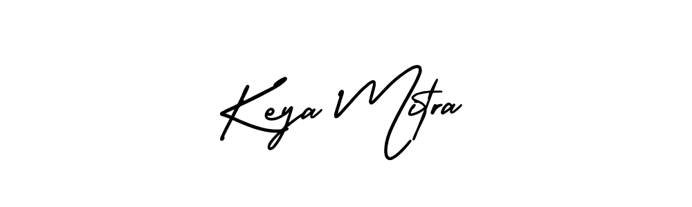 It looks lik you need a new signature style for name Keya Mitra. Design unique handwritten (AmerikaSignatureDemo-Regular) signature with our free signature maker in just a few clicks. Keya Mitra signature style 3 images and pictures png