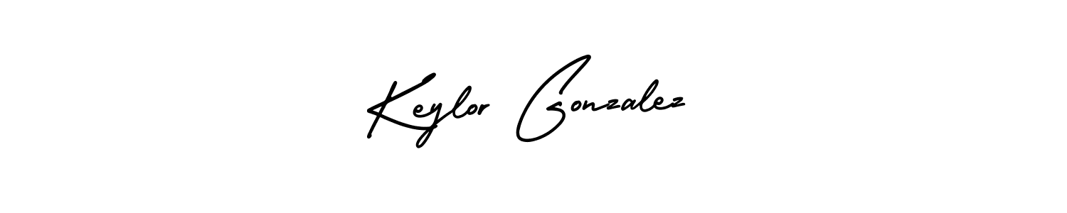 Design your own signature with our free online signature maker. With this signature software, you can create a handwritten (AmerikaSignatureDemo-Regular) signature for name Keylor Gonzalez. Keylor Gonzalez signature style 3 images and pictures png