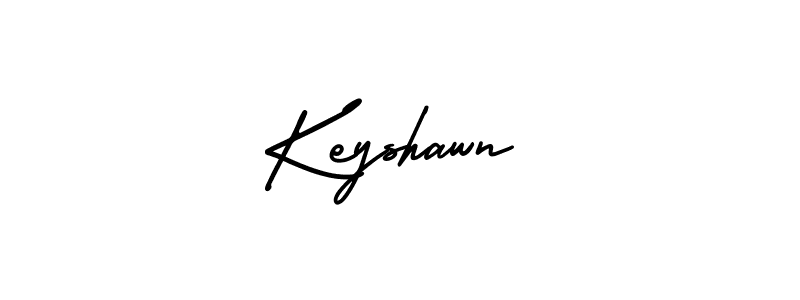 Make a beautiful signature design for name Keyshawn. With this signature (AmerikaSignatureDemo-Regular) style, you can create a handwritten signature for free. Keyshawn signature style 3 images and pictures png