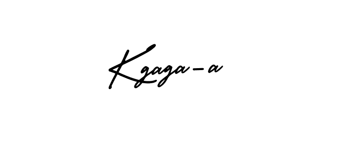 How to make Kgaga-a signature? AmerikaSignatureDemo-Regular is a professional autograph style. Create handwritten signature for Kgaga-a name. Kgaga-a signature style 3 images and pictures png