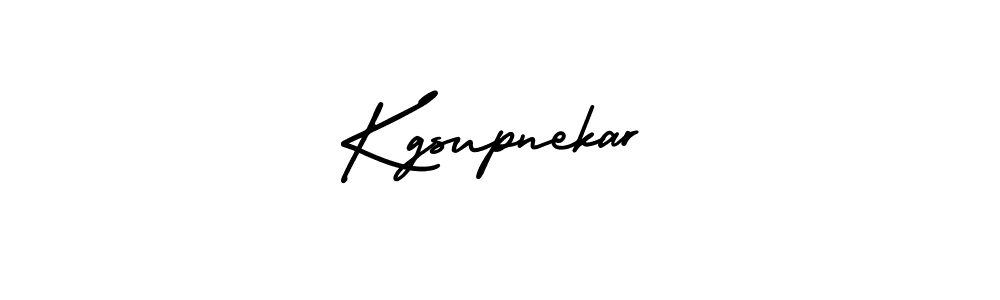 Kgsupnekar stylish signature style. Best Handwritten Sign (AmerikaSignatureDemo-Regular) for my name. Handwritten Signature Collection Ideas for my name Kgsupnekar. Kgsupnekar signature style 3 images and pictures png