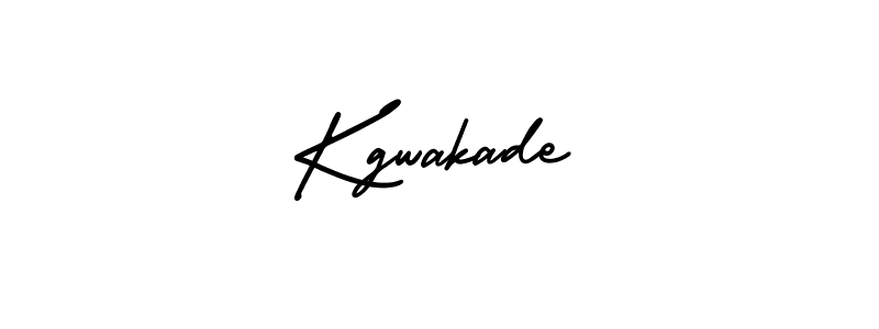 Make a beautiful signature design for name Kgwakade. With this signature (AmerikaSignatureDemo-Regular) style, you can create a handwritten signature for free. Kgwakade signature style 3 images and pictures png