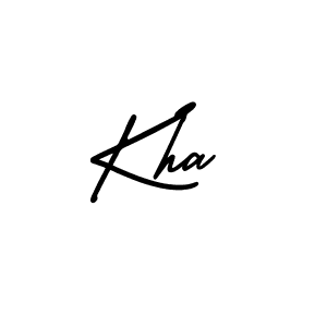 Also we have Kha name is the best signature style. Create professional handwritten signature collection using AmerikaSignatureDemo-Regular autograph style. Kha signature style 3 images and pictures png