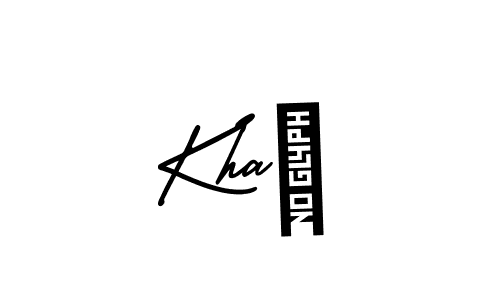 Also You can easily find your signature by using the search form. We will create Khaن name handwritten signature images for you free of cost using AmerikaSignatureDemo-Regular sign style. Khaن signature style 3 images and pictures png