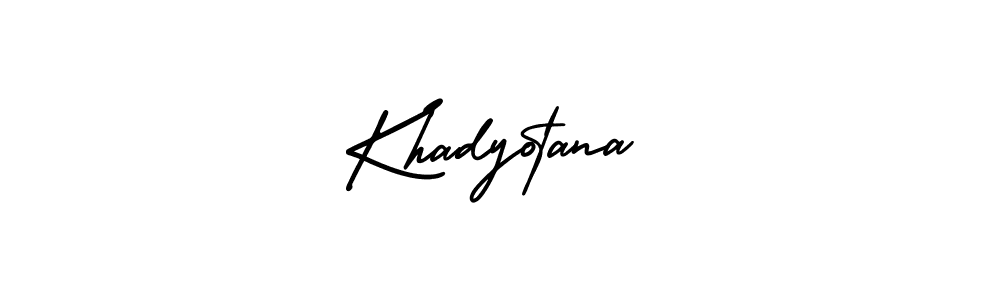 Best and Professional Signature Style for Khadyotana. AmerikaSignatureDemo-Regular Best Signature Style Collection. Khadyotana signature style 3 images and pictures png