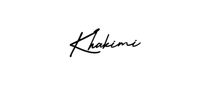 Similarly AmerikaSignatureDemo-Regular is the best handwritten signature design. Signature creator online .You can use it as an online autograph creator for name Khakimi. Khakimi signature style 3 images and pictures png