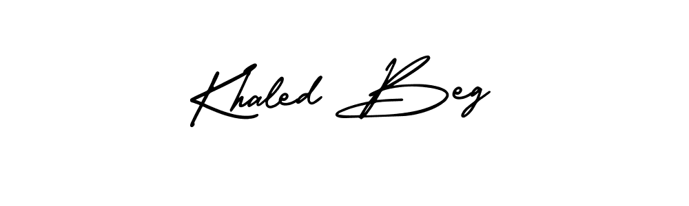 Best and Professional Signature Style for Khaled Beg. AmerikaSignatureDemo-Regular Best Signature Style Collection. Khaled Beg signature style 3 images and pictures png