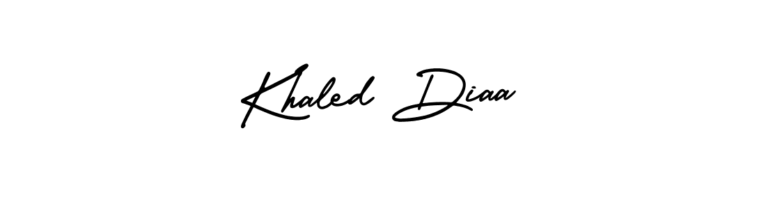 How to Draw Khaled Diaa signature style? AmerikaSignatureDemo-Regular is a latest design signature styles for name Khaled Diaa. Khaled Diaa signature style 3 images and pictures png