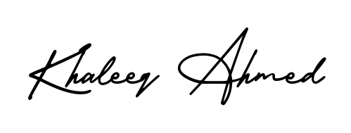 AmerikaSignatureDemo-Regular is a professional signature style that is perfect for those who want to add a touch of class to their signature. Get Khaleeq Ahmed name fancy signature for free. Khaleeq Ahmed signature style 3 images and pictures png