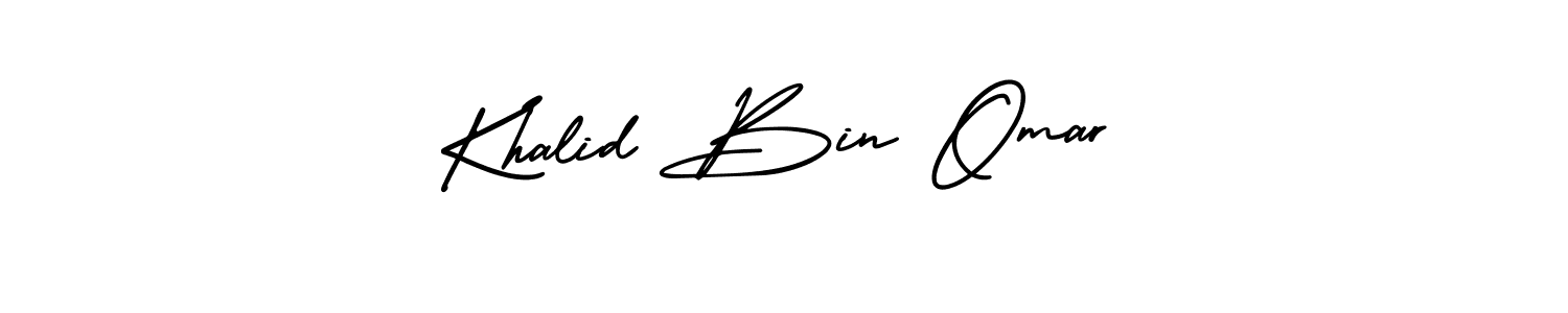 Best and Professional Signature Style for Khalid Bin Omar. AmerikaSignatureDemo-Regular Best Signature Style Collection. Khalid Bin Omar signature style 3 images and pictures png