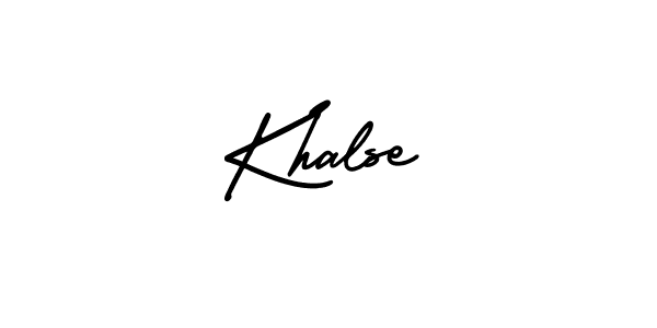 Check out images of Autograph of Khalse name. Actor Khalse Signature Style. AmerikaSignatureDemo-Regular is a professional sign style online. Khalse signature style 3 images and pictures png