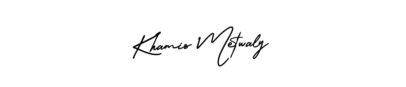 Use a signature maker to create a handwritten signature online. With this signature software, you can design (AmerikaSignatureDemo-Regular) your own signature for name Khamis Metwaly. Khamis Metwaly signature style 3 images and pictures png