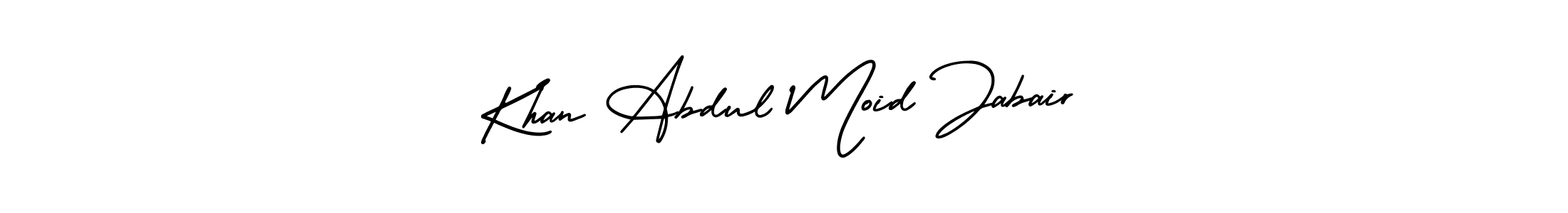 Check out images of Autograph of Khan Abdul Moid Jabair name. Actor Khan Abdul Moid Jabair Signature Style. AmerikaSignatureDemo-Regular is a professional sign style online. Khan Abdul Moid Jabair signature style 3 images and pictures png