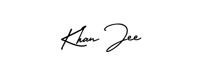 Make a beautiful signature design for name Khan Jee. Use this online signature maker to create a handwritten signature for free. Khan Jee signature style 3 images and pictures png