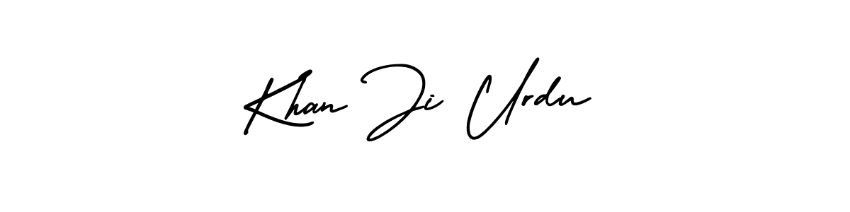 How to make Khan Ji Urdu signature? AmerikaSignatureDemo-Regular is a professional autograph style. Create handwritten signature for Khan Ji Urdu name. Khan Ji Urdu signature style 3 images and pictures png