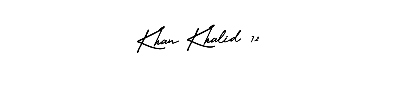 Khan Khalid 72 stylish signature style. Best Handwritten Sign (AmerikaSignatureDemo-Regular) for my name. Handwritten Signature Collection Ideas for my name Khan Khalid 72. Khan Khalid 72 signature style 3 images and pictures png
