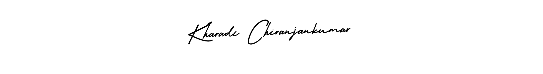 Also we have Kharadi Chiranjankumar name is the best signature style. Create professional handwritten signature collection using AmerikaSignatureDemo-Regular autograph style. Kharadi Chiranjankumar signature style 3 images and pictures png