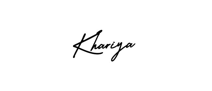if you are searching for the best signature style for your name Khariya. so please give up your signature search. here we have designed multiple signature styles  using AmerikaSignatureDemo-Regular. Khariya signature style 3 images and pictures png