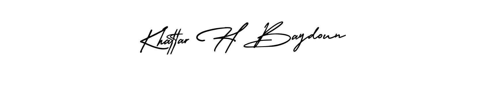 Once you've used our free online signature maker to create your best signature AmerikaSignatureDemo-Regular style, it's time to enjoy all of the benefits that Khattar H Baydoun name signing documents. Khattar H Baydoun signature style 3 images and pictures png
