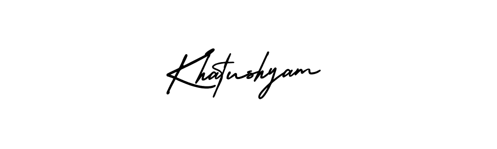 Check out images of Autograph of Khatushyam name. Actor Khatushyam Signature Style. AmerikaSignatureDemo-Regular is a professional sign style online. Khatushyam signature style 3 images and pictures png