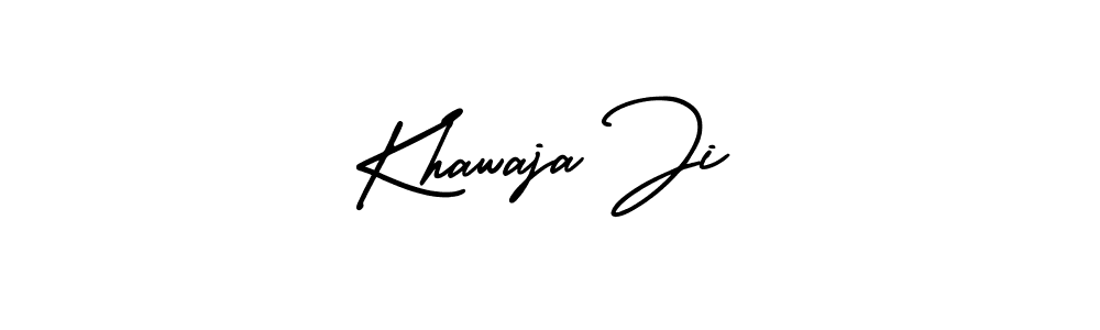 You can use this online signature creator to create a handwritten signature for the name Khawaja Ji. This is the best online autograph maker. Khawaja Ji signature style 3 images and pictures png