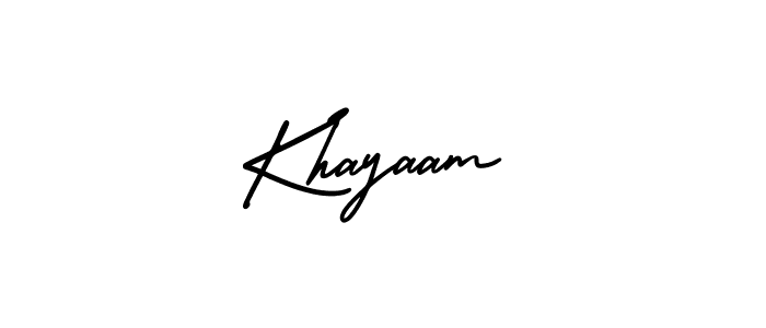 Best and Professional Signature Style for Khayaam. AmerikaSignatureDemo-Regular Best Signature Style Collection. Khayaam signature style 3 images and pictures png