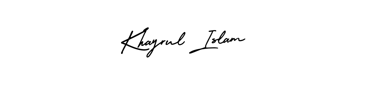 Check out images of Autograph of Khayrul Islam name. Actor Khayrul Islam Signature Style. AmerikaSignatureDemo-Regular is a professional sign style online. Khayrul Islam signature style 3 images and pictures png