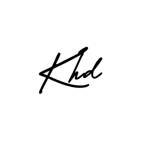 It looks lik you need a new signature style for name Khd. Design unique handwritten (AmerikaSignatureDemo-Regular) signature with our free signature maker in just a few clicks. Khd signature style 3 images and pictures png