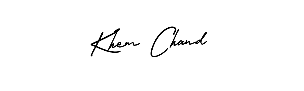 See photos of Khem Chand official signature by Spectra . Check more albums & portfolios. Read reviews & check more about AmerikaSignatureDemo-Regular font. Khem Chand signature style 3 images and pictures png