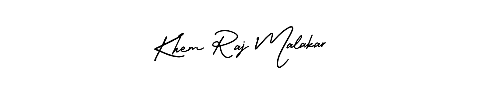 Check out images of Autograph of Khem Raj Malakar name. Actor Khem Raj Malakar Signature Style. AmerikaSignatureDemo-Regular is a professional sign style online. Khem Raj Malakar signature style 3 images and pictures png