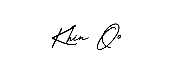 It looks lik you need a new signature style for name Khin Oo. Design unique handwritten (AmerikaSignatureDemo-Regular) signature with our free signature maker in just a few clicks. Khin Oo signature style 3 images and pictures png
