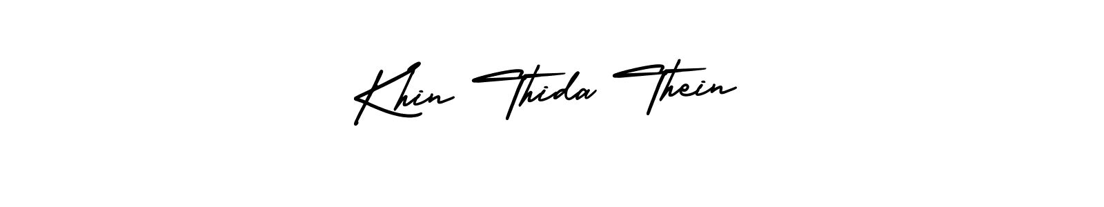 Similarly AmerikaSignatureDemo-Regular is the best handwritten signature design. Signature creator online .You can use it as an online autograph creator for name Khin Thida Thein. Khin Thida Thein signature style 3 images and pictures png