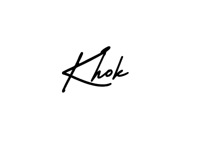 Similarly AmerikaSignatureDemo-Regular is the best handwritten signature design. Signature creator online .You can use it as an online autograph creator for name Khok. Khok signature style 3 images and pictures png