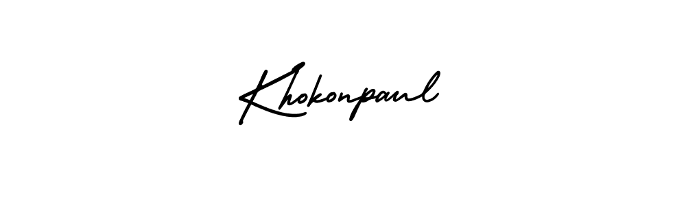 Once you've used our free online signature maker to create your best signature AmerikaSignatureDemo-Regular style, it's time to enjoy all of the benefits that Khokonpaul name signing documents. Khokonpaul signature style 3 images and pictures png