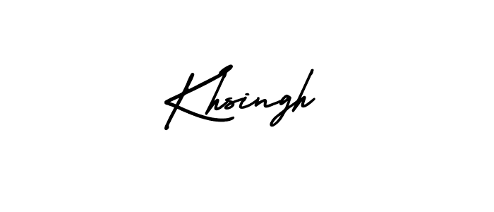 AmerikaSignatureDemo-Regular is a professional signature style that is perfect for those who want to add a touch of class to their signature. It is also a great choice for those who want to make their signature more unique. Get Khsingh name to fancy signature for free. Khsingh signature style 3 images and pictures png