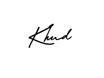How to Draw Khud signature style? AmerikaSignatureDemo-Regular is a latest design signature styles for name Khud. Khud signature style 3 images and pictures png