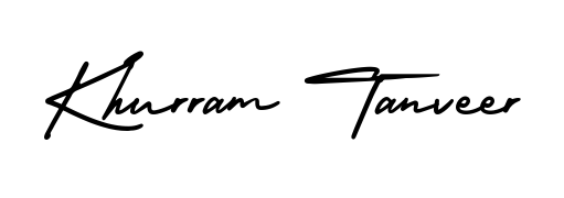 Transform the name Khurram Tanveer into a signature masterpiece using AmerikaSignatureDemo-Regular font. Ideal for photographers, artists, and creators looking for watermarks. Khurram Tanveer signature style 3 images and pictures png