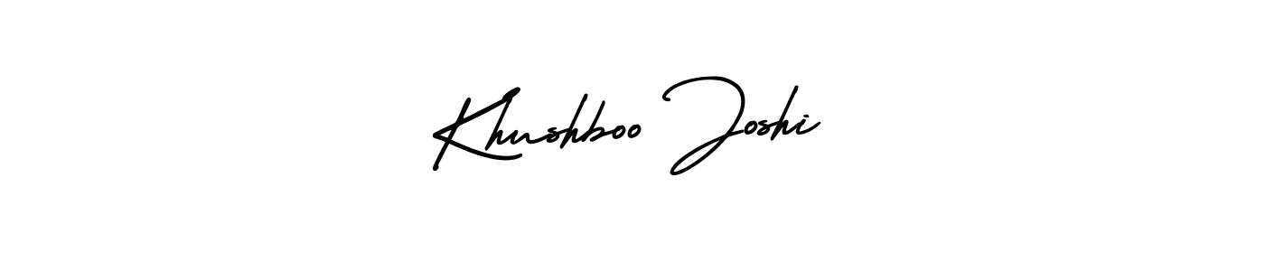 How to make Khushboo Joshi signature? AmerikaSignatureDemo-Regular is a professional autograph style. Create handwritten signature for Khushboo Joshi name. Khushboo Joshi signature style 3 images and pictures png