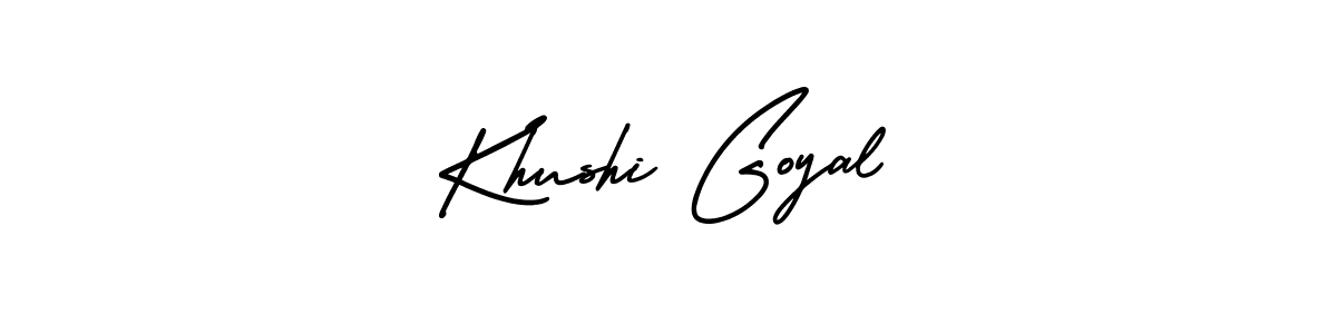 See photos of Khushi Goyal official signature by Spectra . Check more albums & portfolios. Read reviews & check more about AmerikaSignatureDemo-Regular font. Khushi Goyal signature style 3 images and pictures png