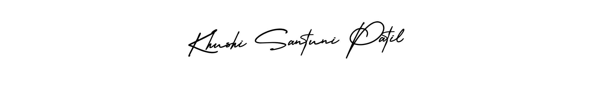 Here are the top 10 professional signature styles for the name Khushi Santuni Patil. These are the best autograph styles you can use for your name. Khushi Santuni Patil signature style 3 images and pictures png
